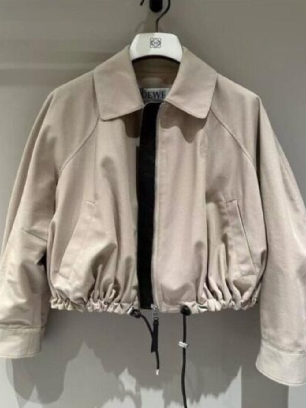 Loewe Women's Natural Relaxed Fit Balloon Jacket